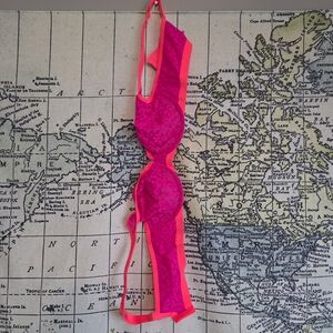 Cacique Vibrant Pink Bra